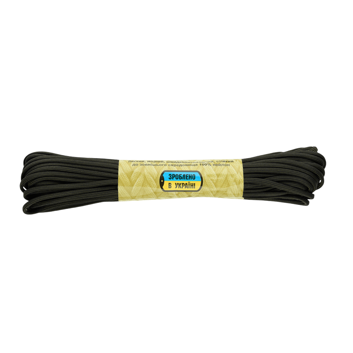 M-Tac Paracord 550 Type III 15 m vahva nailonköysi ulkoiluun ja hätäkäyttöön, pituus 15 m, halkaisija 4 mm, vetolujuus 240 kg.