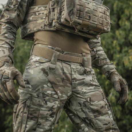 M-Tac Tiger Bælte Cobra Buckle multicam säädettävällä kiinnityksellä ja kestävästä vyömateriaalista taktisiin varusteisiin, galleria-asema 1.