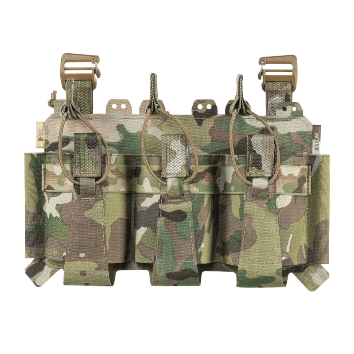 M-Tac etupaneeli Cuirass QRS Plate Carrier 3 lipasta maastokuvioinen elastinen materiaali, NIJ-sertifiointi, galleria-asema 1.