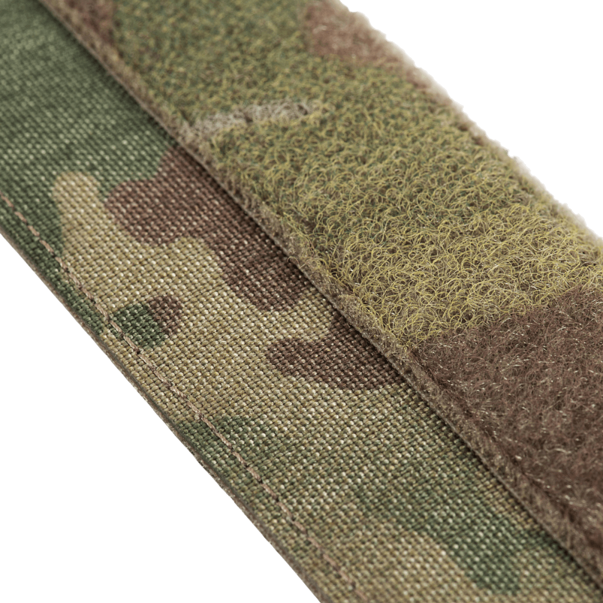 Lähikuva M‑Tac Internal Tiger Bælte Cordura 500D:stä velcrolla ja kamuflaasimallilla, sopii taktiseen käyttöön