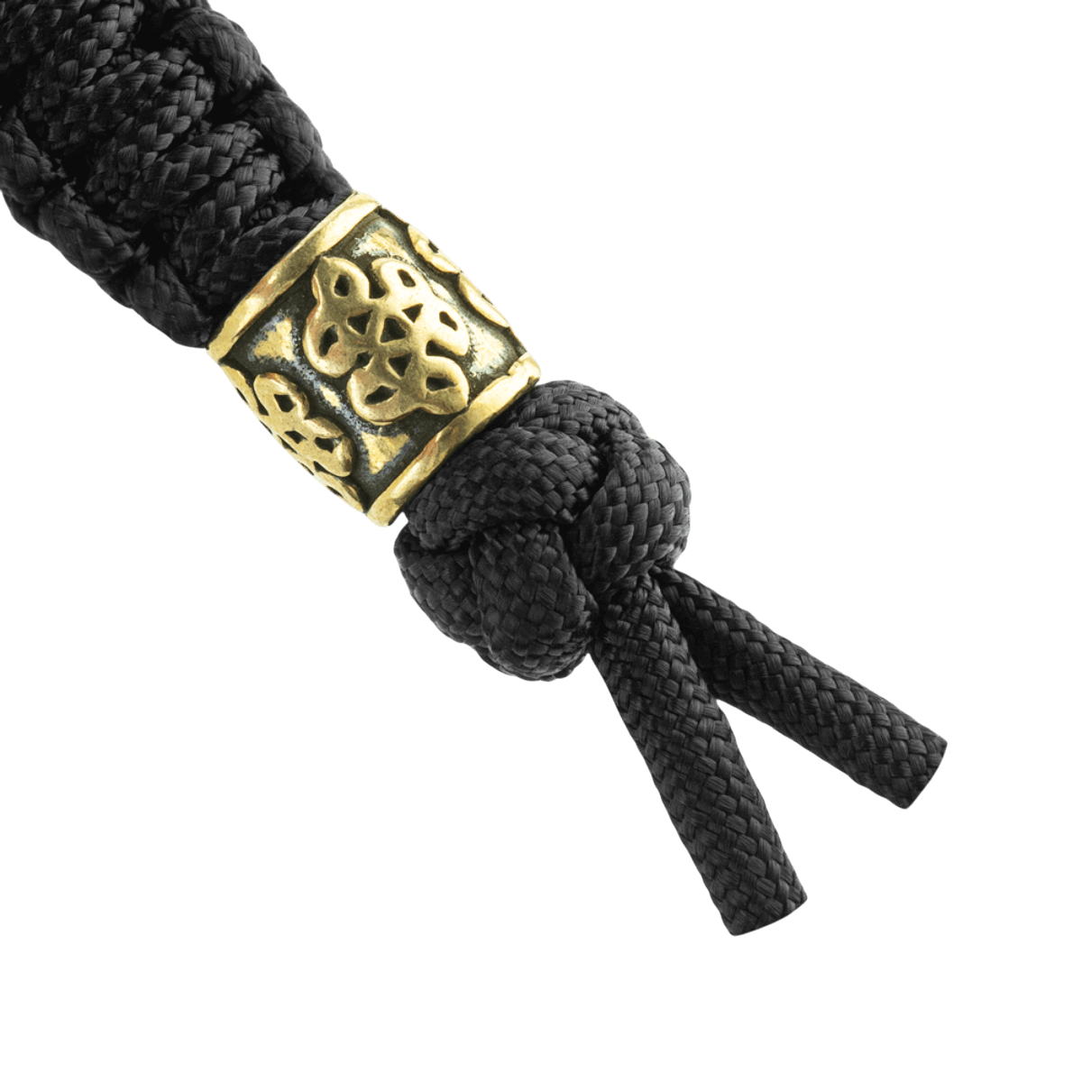 M-Tac Lanyard Scandinavian Small Chinese Knot skandinaavisilla kuvioilla ja kierretyllä paracordilla, ihanteellinen veitsille ja taskulampuille.