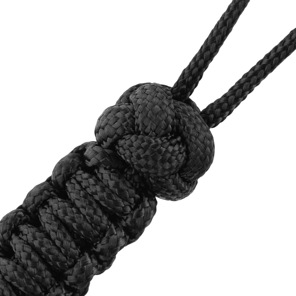 M-Tac Lanyard Scandinavian Small Chinese Knot mustassa paracord-muotoilussa skandinaavisesti inspiroidulla koristehelmellä. Tyylikäs lisävaruste työkaluille.