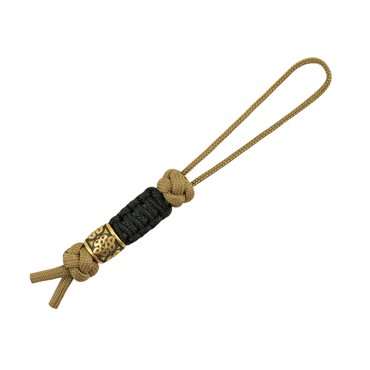 M-Tac Lanyard Scandinavian Small Chinese Knot paracord skandinaavisilla kuvioilla ja koristehelmellä, täydellinen veitsille tai taskulampuille.