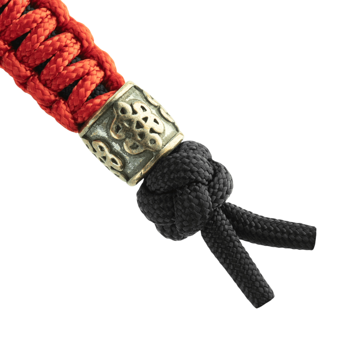 M-Tac Lanyard Scandinavian Small Chinese Knot koristehelmellä ja värikkäällä paracordilla veitsille ja varusteille