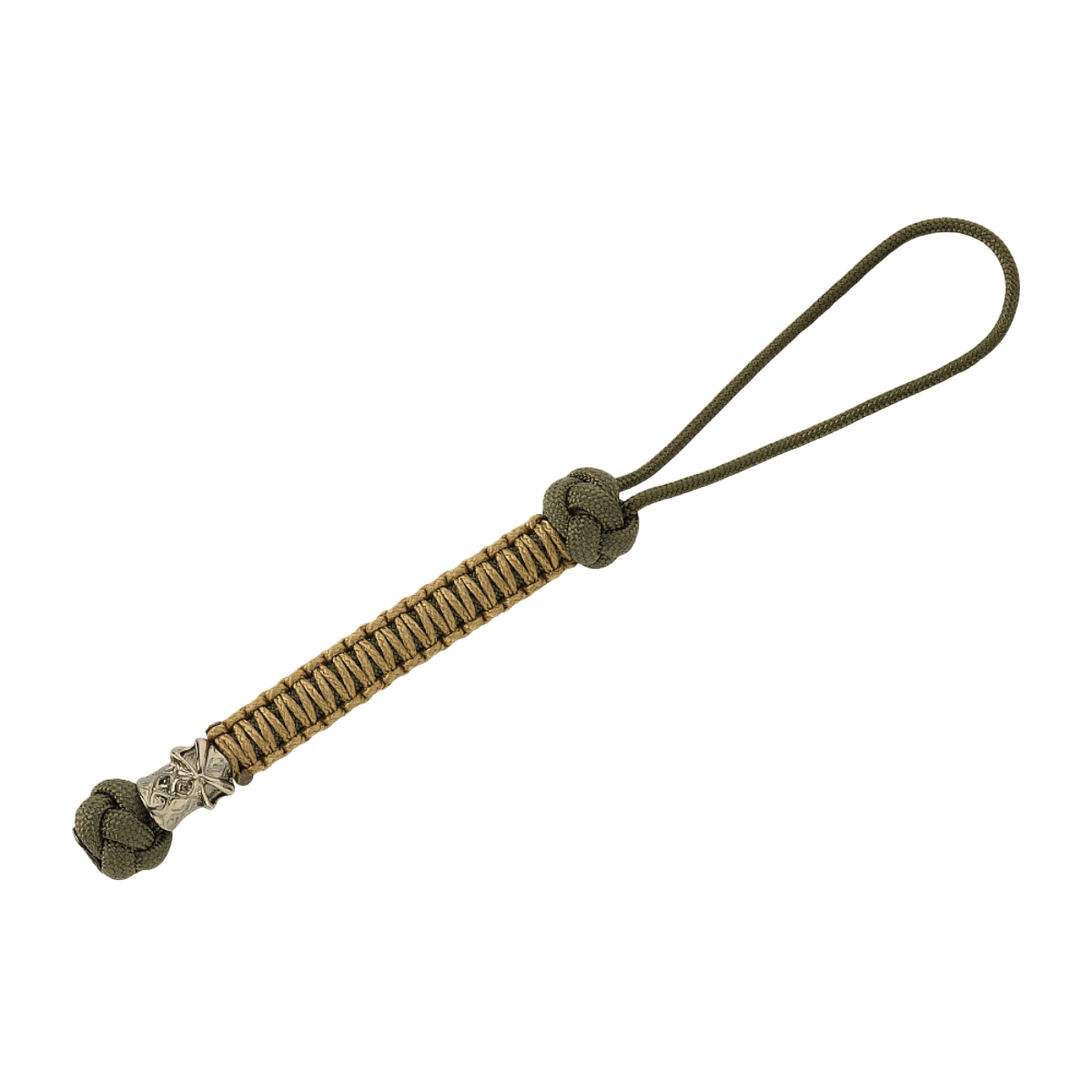 M-Tac Knife Lanyard Ninja paracordista tyylikkäällä muotoilulla, käytännöllinen nopeaan käyttöön ja taskuveitsen personointiin. Længde 14,5 cm