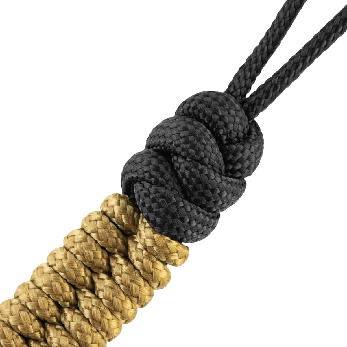 M-Tac Viper Cylindre Lanyard Stainless Steel kierretty paracord skandinaavisella helmi‑koristeella.