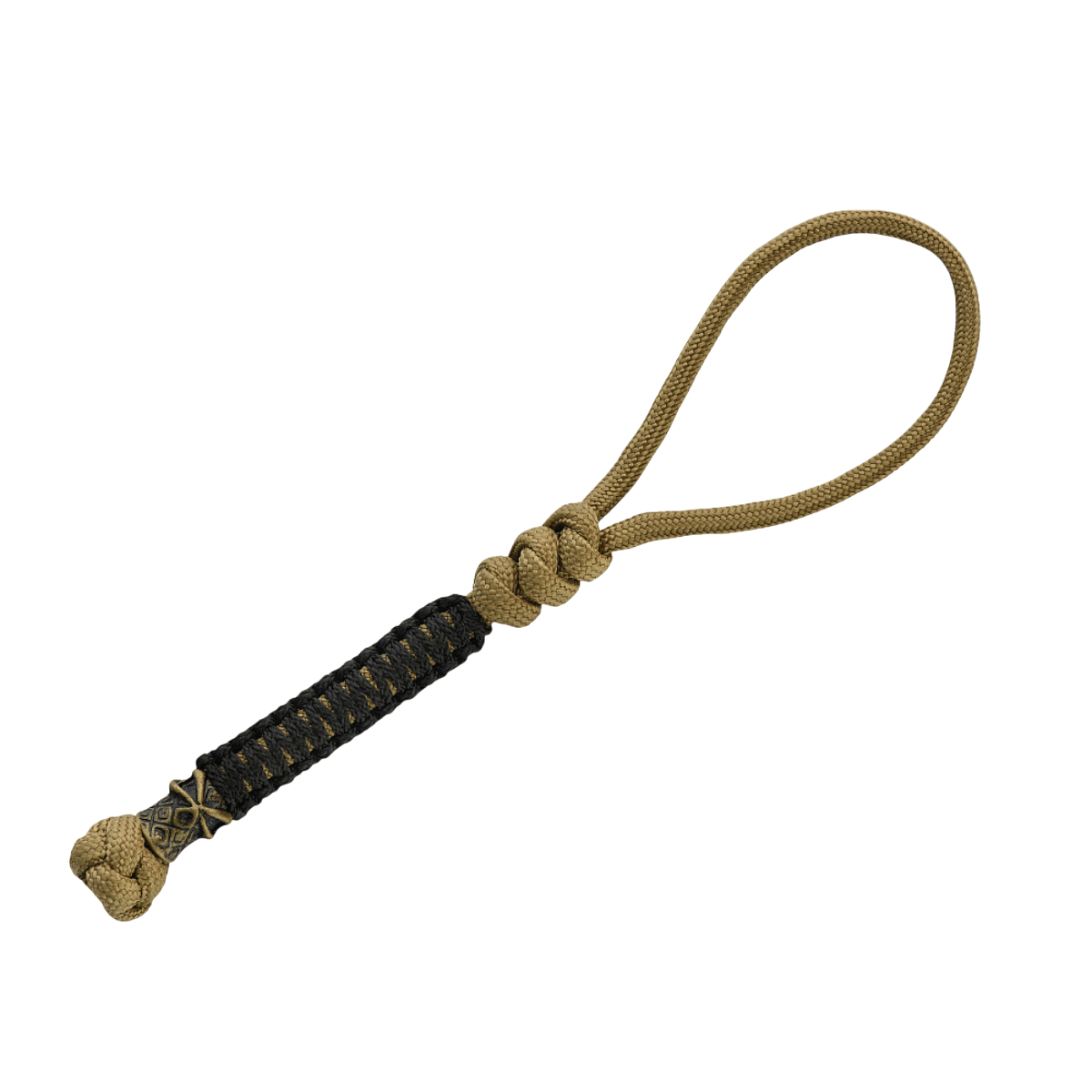 M-Tac Ninja Ver.2 Lanyard punotusta paracordista Ninja-kuviolla, käytännöllinen lisävaruste veitsille ja taskulampuille, valmistettu Paracord 550 type III.