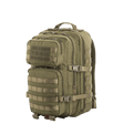 M-Tac Large Assault Pack -reppu, MOLLE-järjestelmä ja vetoketjutaskut, sopii kaupunki- ja vaelluskäyttöön, oliivinvihreä.