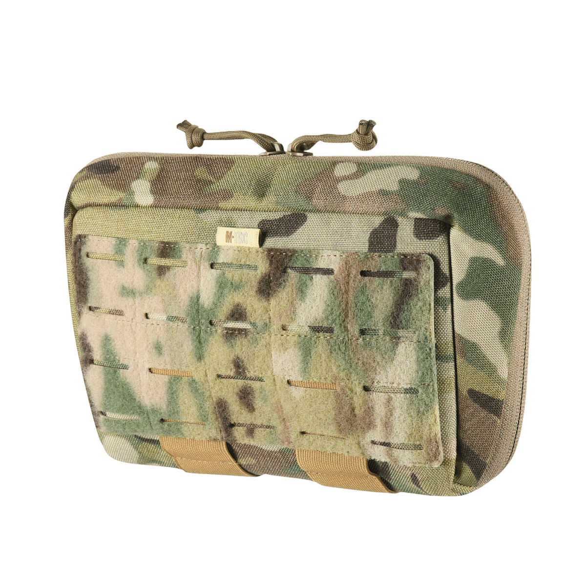M-Tac Admin Pouch Large Elite Cordura 500D:stä. Laukku Laser Cut -tarrapaneelilla, täydellinen taktisiin varusteisiin ja modulaariseen säilytykseen.
