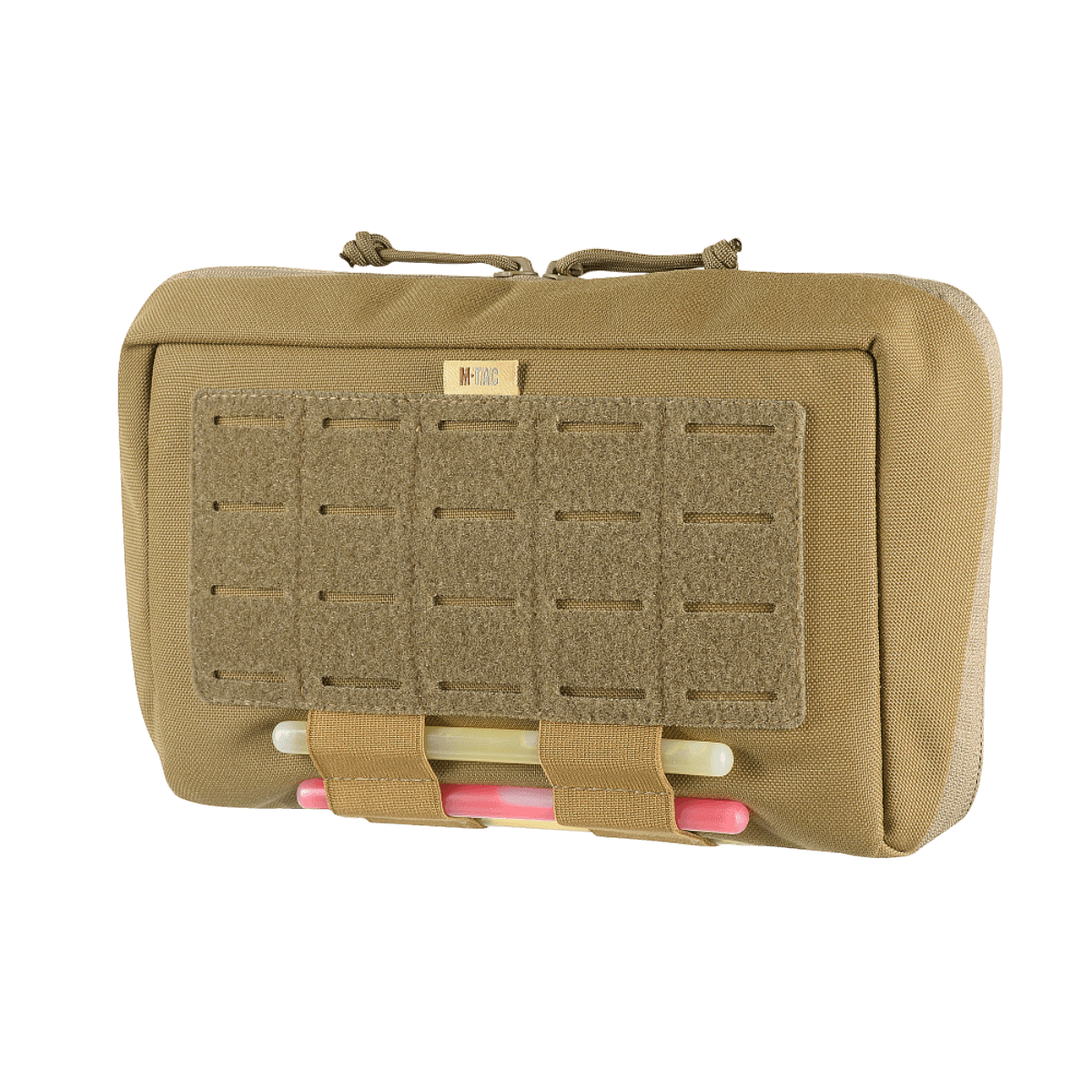M-Tac Admin Pouch X-Large Elite Cordura 500D:stä, Laser Cut -etupaneeli ja velcro, sopii taktiseen varustukseen ja modulaarisiin inserteihin.