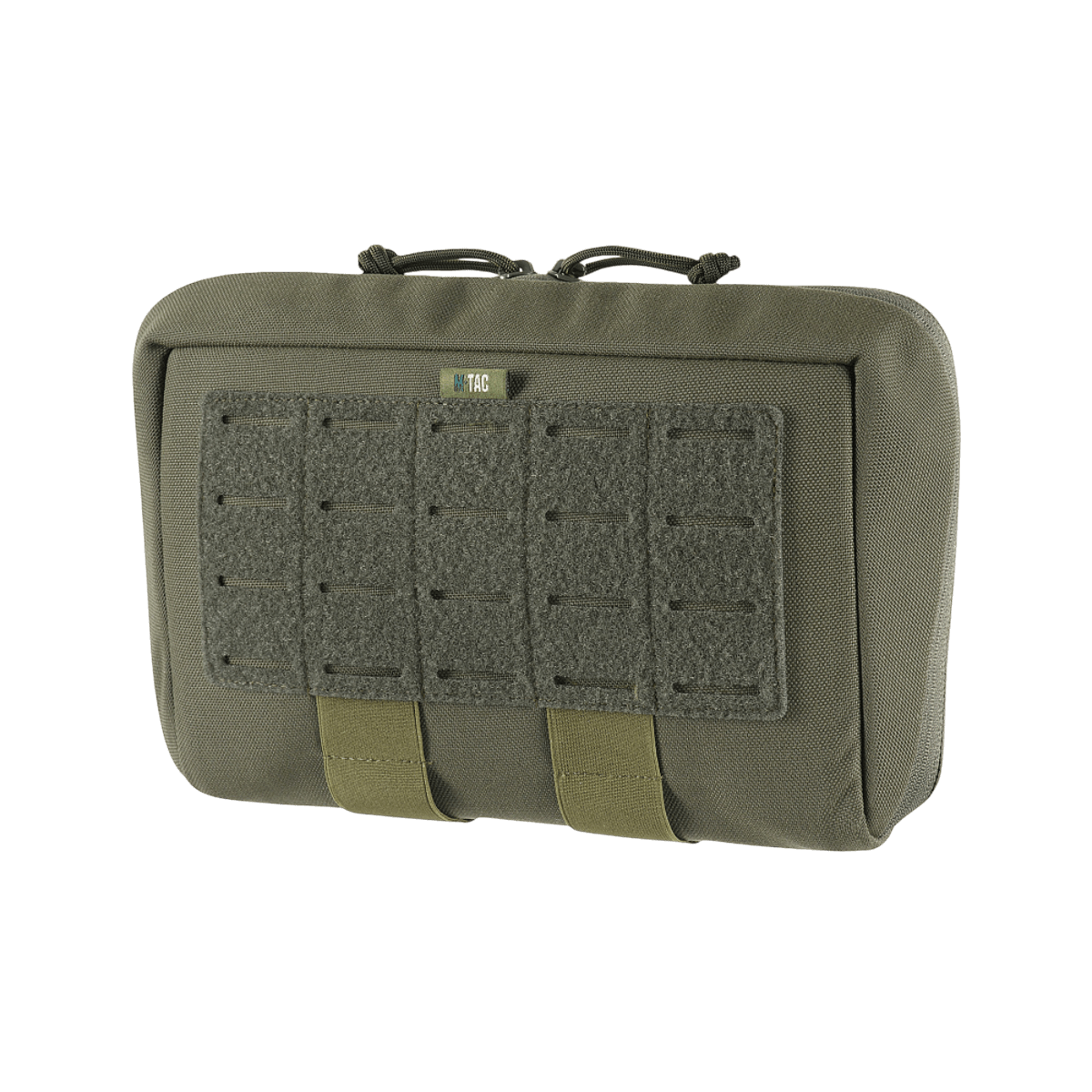 M-Tac Admin Pouch X-Large Elite valmistettu kestävästä Cordura-materiaalista, veluuritarralla modulaarisille insertille, ihanteellinen taktiseen varustukseen.