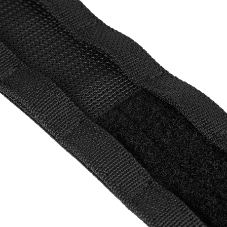 Lähikuva M-Tac Range -vyöstä Cobra Buckle Gen.IV vahvistuksella ja tarralla, sopii sotilas- ja poliisikäyttöön.
