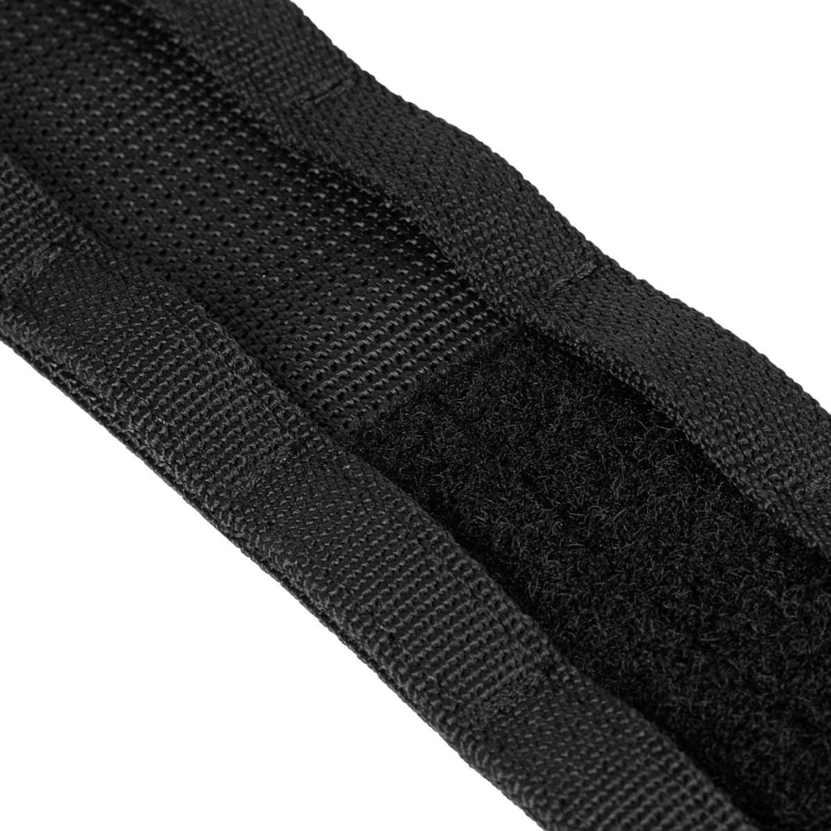Lähikuva M-Tac Range -vyöstä Cobra Buckle Gen.IV vahvistuksella ja tarralla, sopii sotilas- ja poliisikäyttöön.