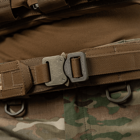 M-Tac Range -vyö Cobra Buckle Gen.IV taktinen vyö sotilas- ja poliisikäyttöön, vahvistettu Tegris-komposiitilla.