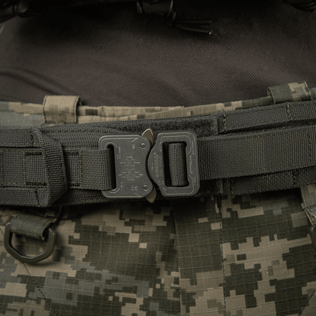 M-Tac Range -vyö Cobra Buckle Gen.IV, taktinen vyö sotilas- ja aktiivikäyttöön, täydellinen asevyöksi ja ampumaradalle.