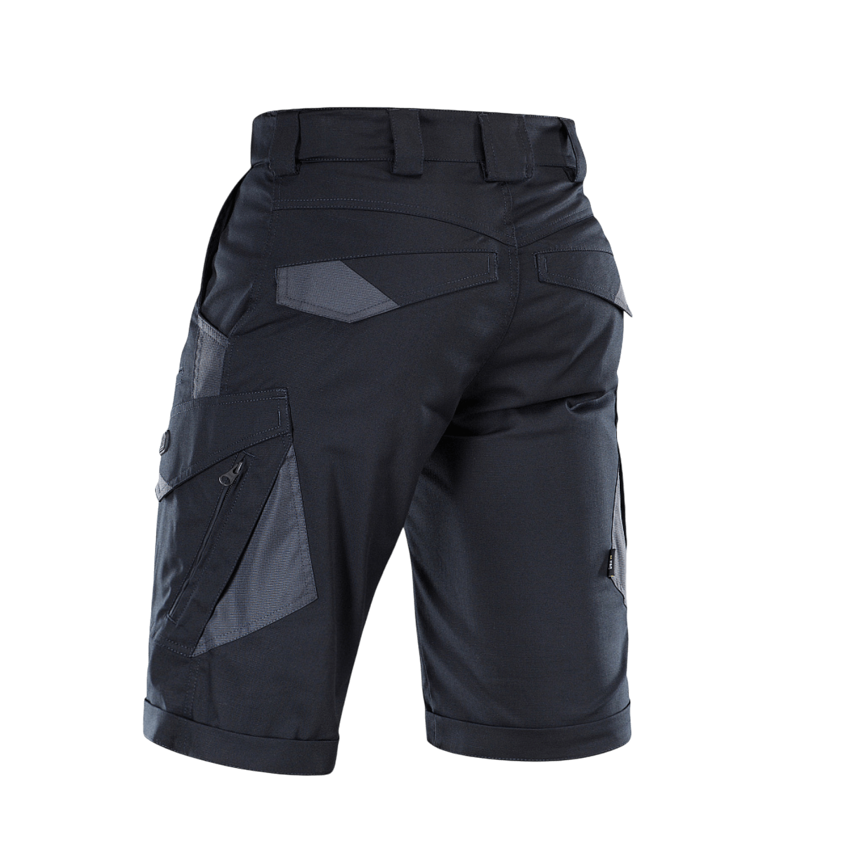 M-Tac Shorts Aggressor Gen.II Flex mustana, monipuoliset ja toiminnalliset shortsit harjoitteluun ja vapaa-aikaan, ripstop-materiaalia.