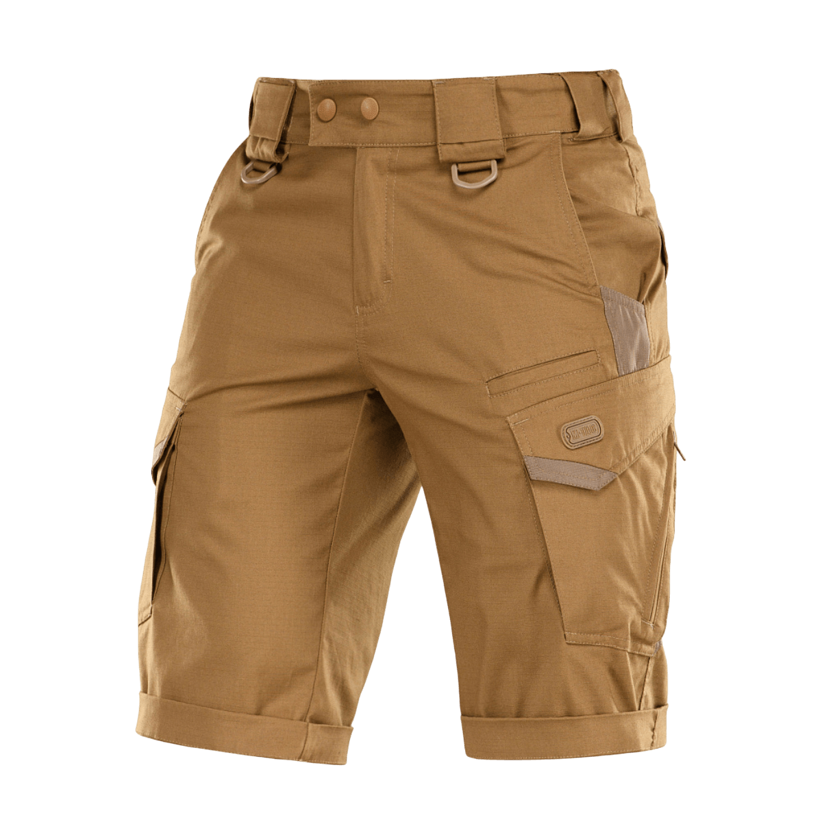 M-Tac Shorts Aggressor Gen.II Flex taktinen muotoilu, ripstop-kangas, sopii harjoitteluun ja vapaa-aikaan, kestävä ja likaa hylkivä.