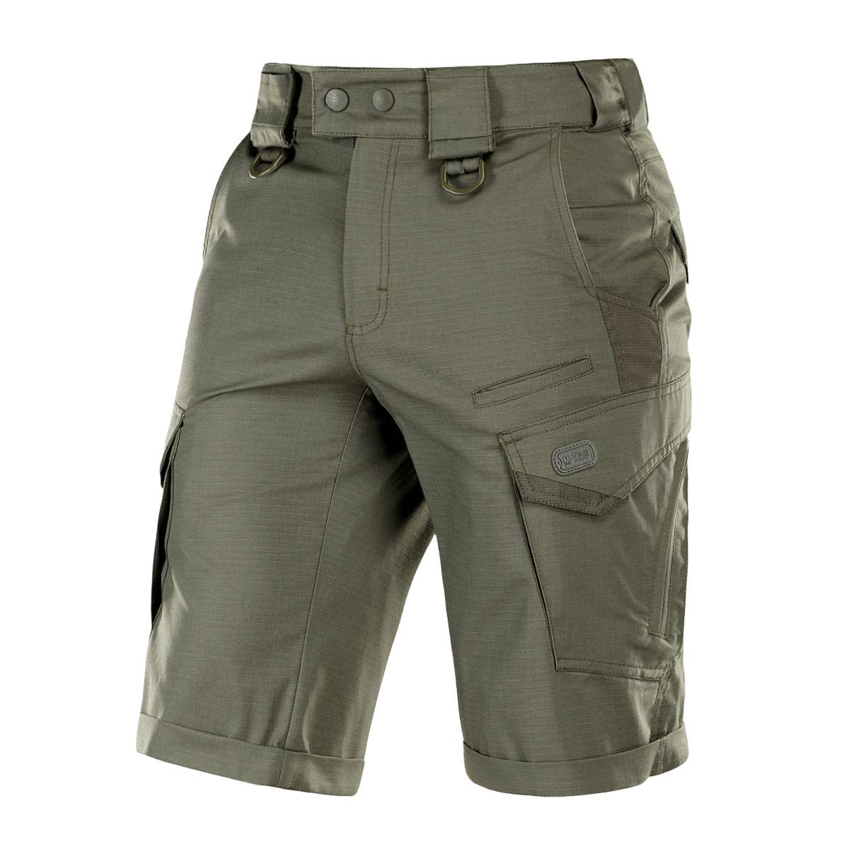 M-Tac Shorts Aggressor Gen.II Flex ripstop-materiaalista Teflon-pinnoitteella, toiminnalliset harjoitteluun ja vapaa-aikaan.