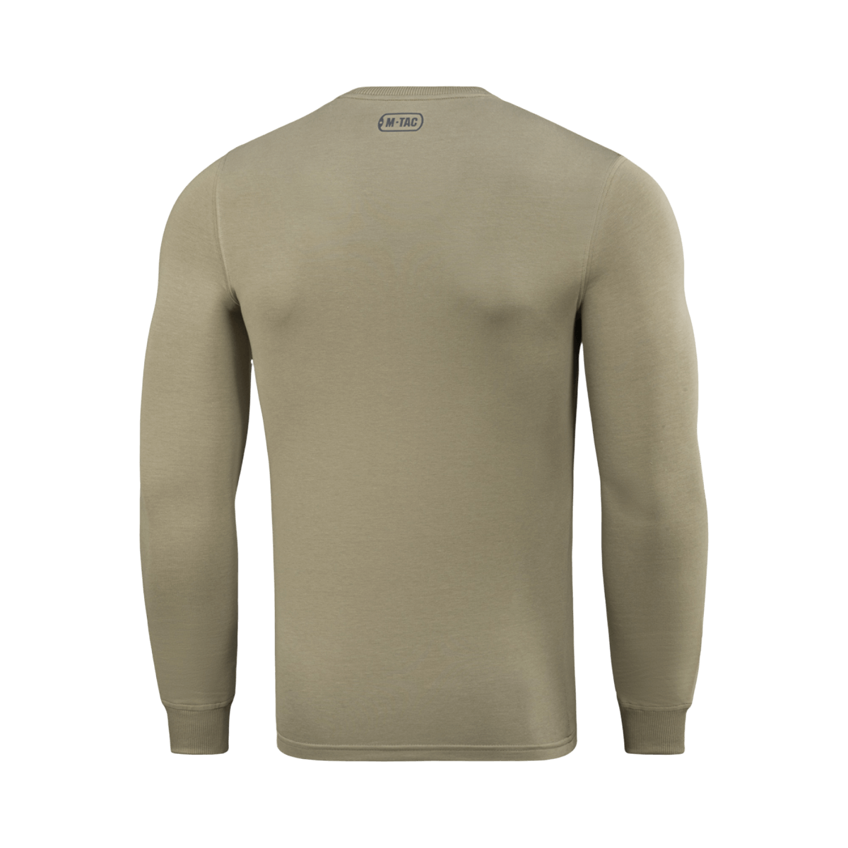 M-Tac Pullover 4 Seasons beige takakuva, pitkähiha, pyöreä pääntie, monipuolinen malli ympäri vuoden, tuotekoodi selässä