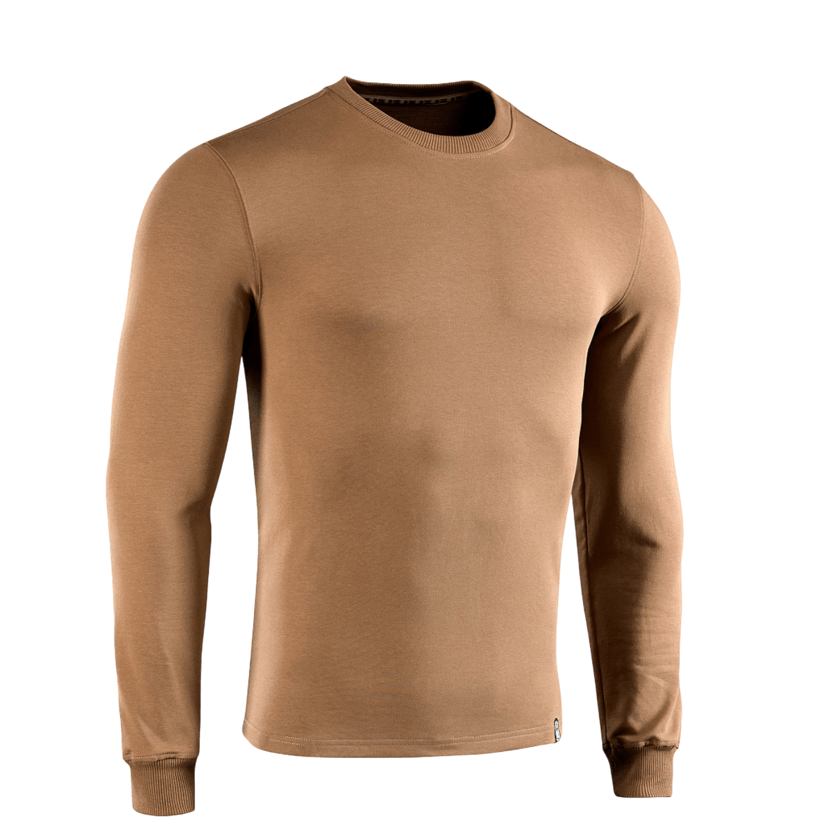 M-Tac Pullover 4 Seasons minimalistinen pyöreä pääntie, sopii taktiseen ja arkikäyttöön, puuvilla-elastaaniseos