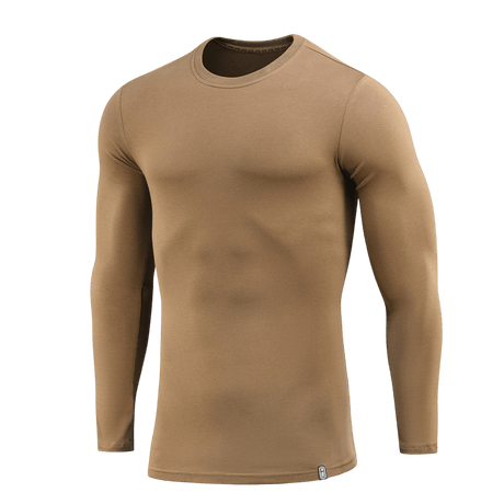M-Tac Long-sleeve T-shirt 93/7 93% puuvillaa ja 7% elastaania, mukava, kestävä ja sopii urheiluun, metsästykseen ja arkeen.