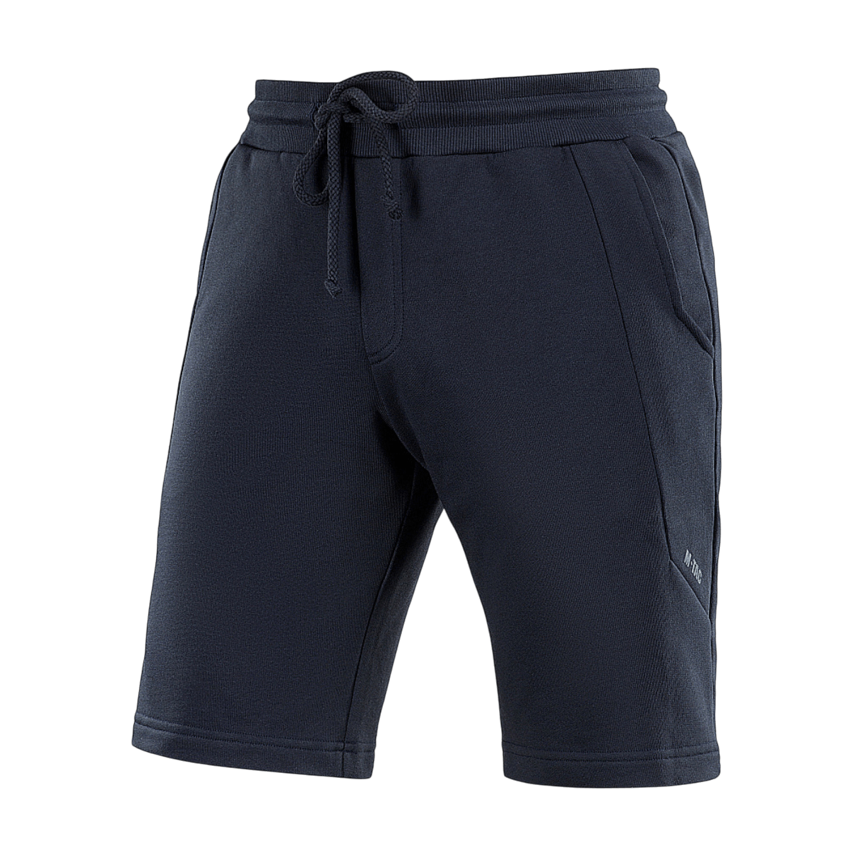 M-Tac Shorts Casual Fit Cotton mustana, 100 % puuvillaa, kuminauhavyötärö ja sivutaskut, täydellinen aktiiviseen kesäkäyttöön.