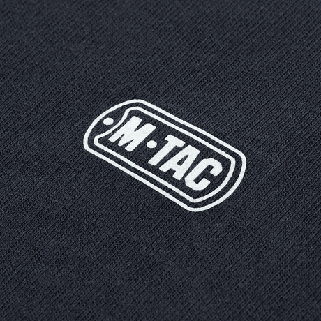 M-Tac Cotton Sweatshirt -logo tummalla puuvillakankaalla. Sopii juoksuun ja kuntoiluun. Mukava ja löysä istuvuus. 100% puuvillaa
