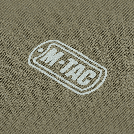 M-Tac Cotton Sweatshirt -logo oliivinvihreällä puuvillakankaalla