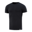 M-Tac T-shirt 93/7 Summer, musta arkipaita, 93% puuvillaa ja 7% elastaania, sopii lämpimiin kesäpäiviin.
