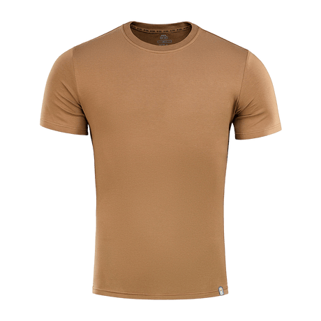 M-Tac T-shirt 93/7 Summer beige, kevyt ja hengittävä kesäkäyttöön, 93% puuvillaa ja 7% elastaania, sopii arkeen.