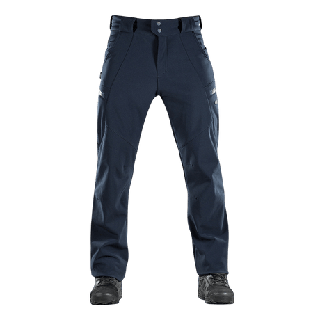 M-Tac Bukser Soft Shell Vinter housut fleece-vuorella sisäpuolella, sopivat syksylle ja talvelle, tuulen- ja vedenhylkivä materiaali.