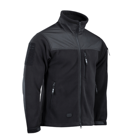 M-Tac Alpha Microfleece Jakke Gen.II kestävästä fleecestä ja nylon-vahvistyksistä, ihanteellinen taktiseen käyttöön ja ulkoiluun kylmällä säällä.