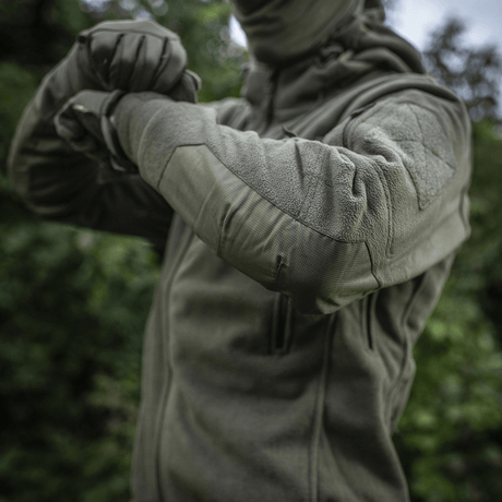 M-Tac Division Gen.II Windblock fleecetakki — lämmin ja tuulensuojallinen ulkokäyttöön ja kylmiin vuodenaikoihin.