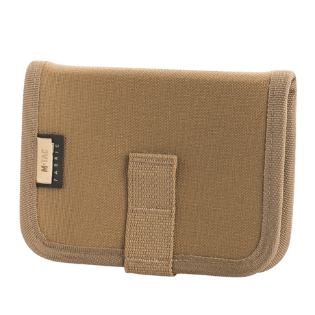 M-Tac Patch Panel Elite Large CORDURA® -materiaalista, käytännöllinen lompakko Velcro-loop -paneelilla ja lokerolla seteleille ja korteille.