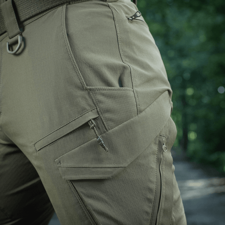 M-Tac Aggressor Summer Flex Shorts, Flex Rip-Stop -kangas ja varustetaskut, kevyt muotoilu ulkokäyttöön ja mukava istuvuus.