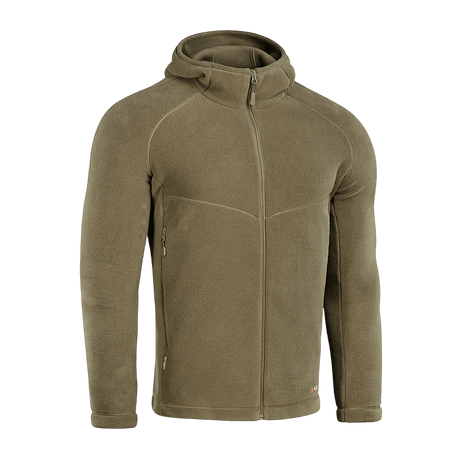 M-Tac Sprint Fleece Sweatshirt Polartec oliivina, tyylikäs ja toiminnallinen huppari mukavuuteen ja lämpöön, valmistettu kestävästä Polartec 200 -fleecestä.