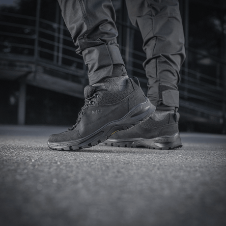 M-Tac Tactical Sneakers Patrol R Vent ihanteelliset trekkingiin ja juoksuun, kulutusta kestävä nahka ja 3D-mesh, liukumaton pohja, mukava sisäpohja.