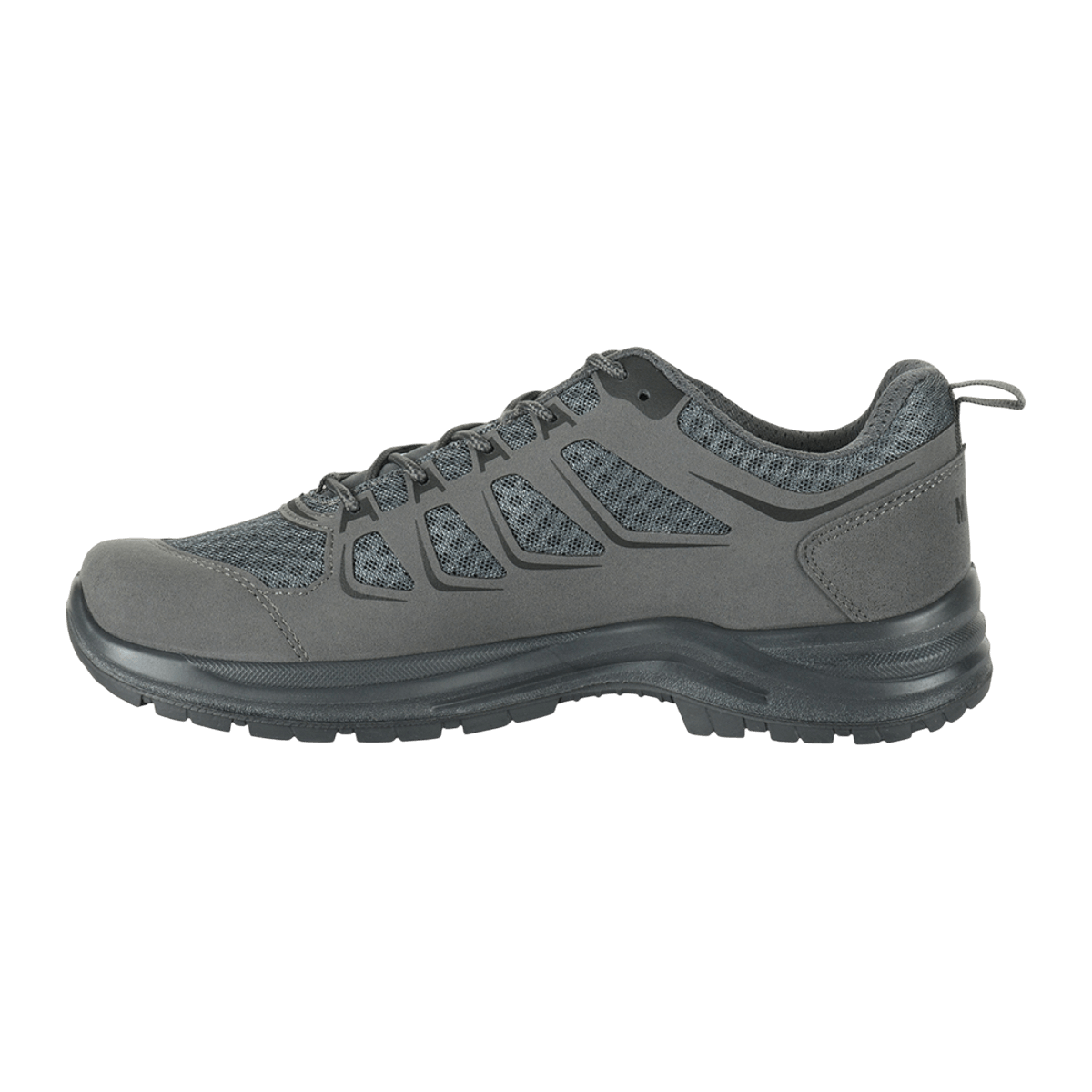 M-Tac Tactical Sneakers IVA hengittävällä verkolla, synteettisellä nubukilla ja kaksoiskomponenttipohjalla, sopii vaellukseen ja ulkoiluun.