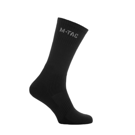 M-Tac Høje Sokker Mk.2 trekking- ja aktiivisuus-sukat, musta, tuella ja kosteudenhallinnalla, optimaalinen mukavuus ja suoja.