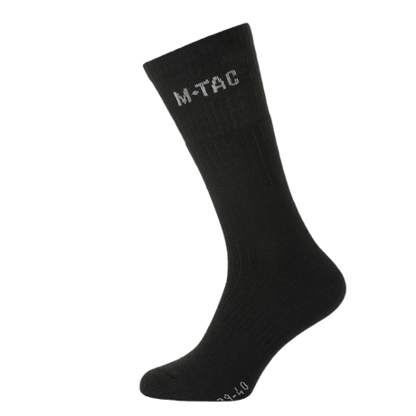 M-Tac Sokker Winter Wool mustat, lämpimät talvisukat merinovillalla maksimaaliseen mukavuuteen ja kosteudenhallintaan kylmällä kaudella.