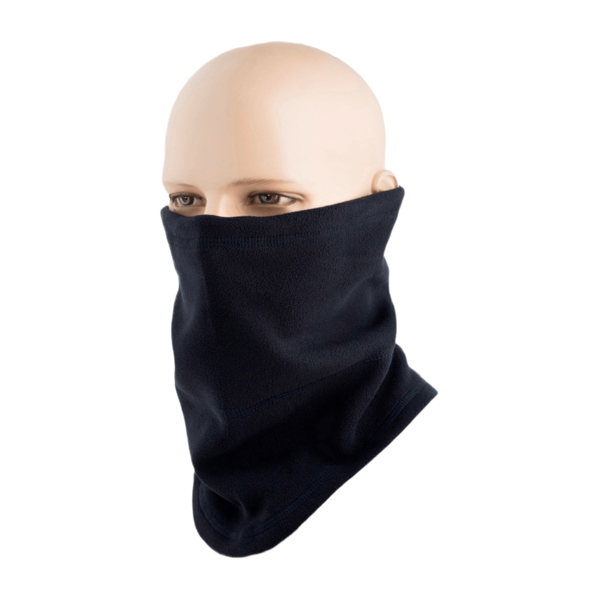 M-Tac Fleece Neck Gaiter (Tok Tube) mustassa fleecessä mallilla, sopii kylmään säähän ja monikäyttöiseksi kaulaliinaksi tai balaclavaksi