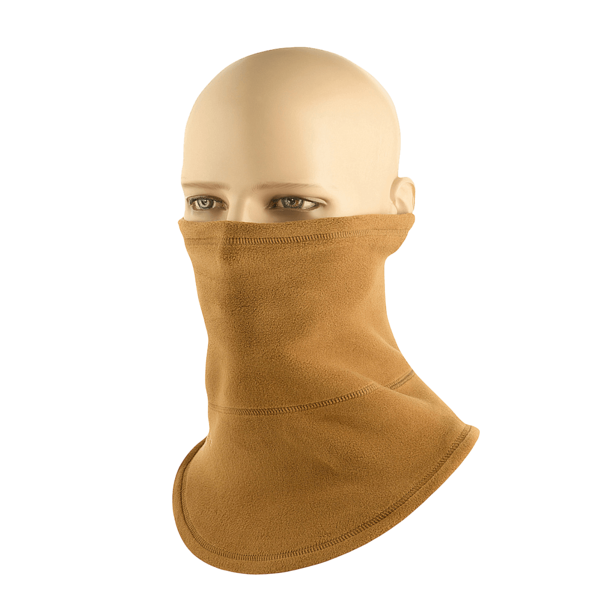 M-Tac Polartec Anatomic Tube Scarf käytössä kasvosuojana, valmistettu Polartec® Micro Series -fleecestä suojaamaan kylmältä ja tuulelta.