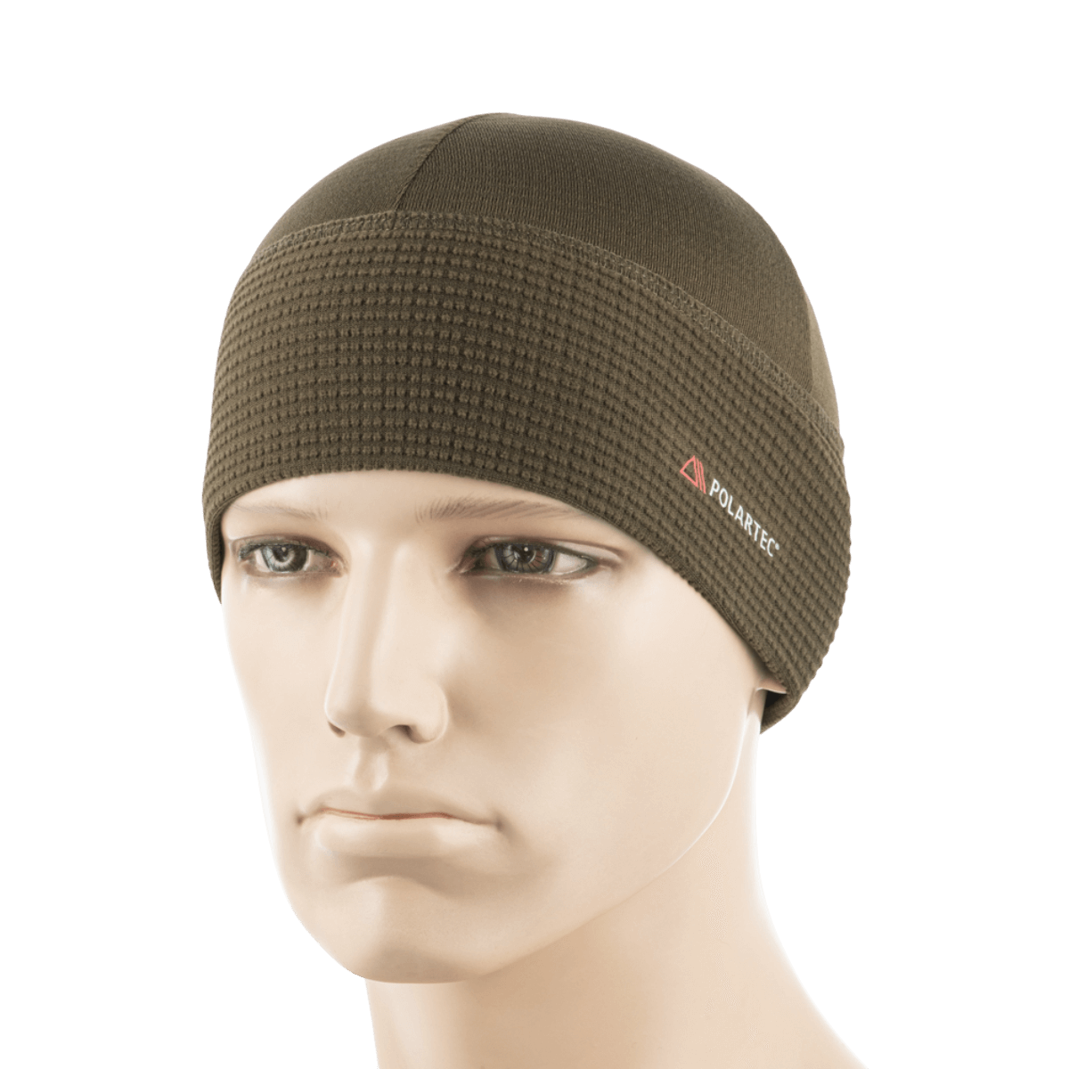 M-Tac Hjelm Watch Cap Polartec ruskea, kevyt ja lämmin pipo viileään säähän, valmistettu Polartec®-fleecestä, sopii kypärän alle ilman epämukavuutta.