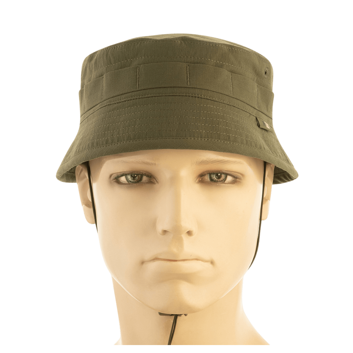 M-Tac Panamahat Gen. II Summer Flex oliivinvihreä nylon/elastaani, NIJ-sertifiointi, edestä manekiinilla, galleria-asento 1.