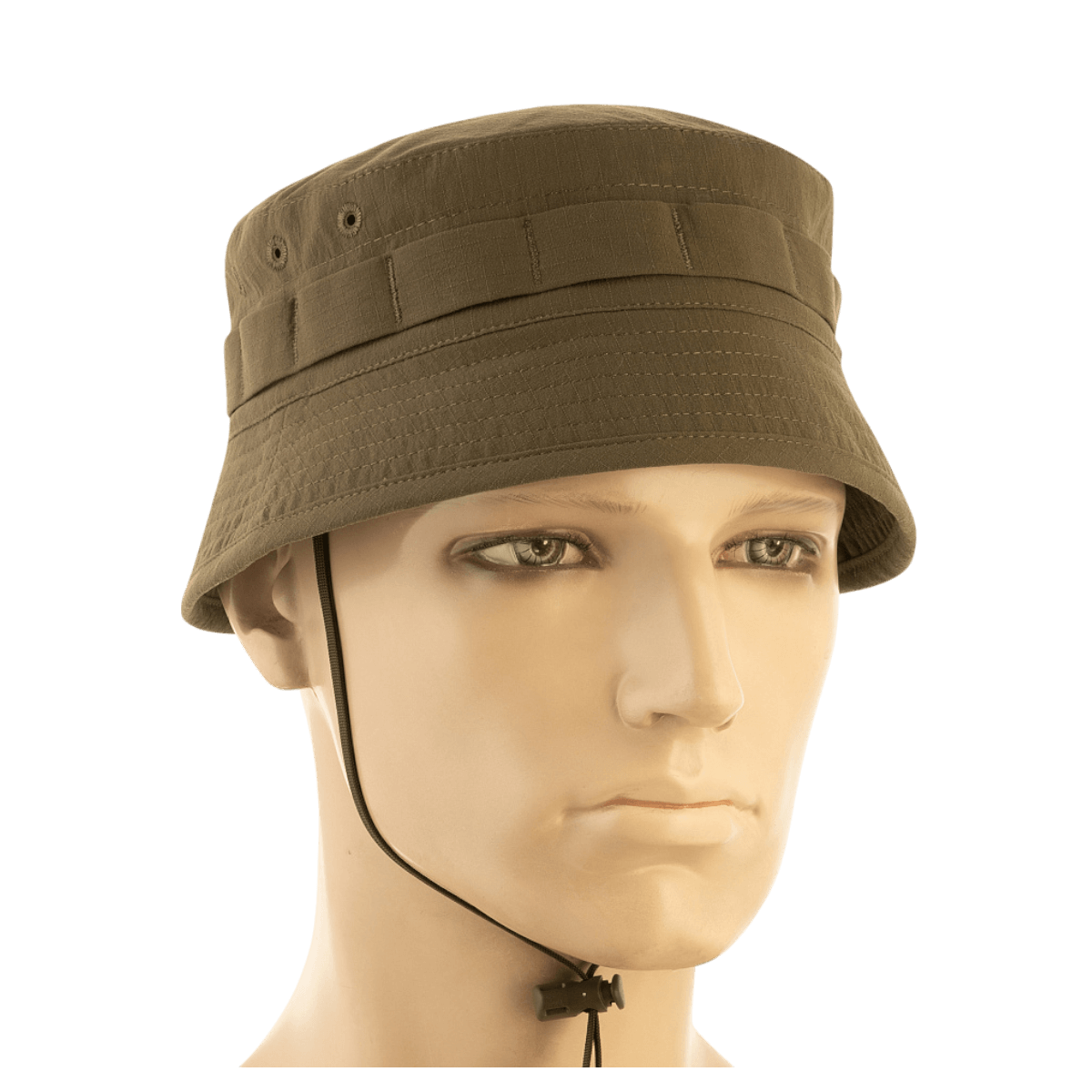 M-Tac Panamahat Gen. II Summer Flex kevyt nylon/elastaani, säädettävä leukaremmi ja NIJ-sertifiointi, galleria-asento 1.
