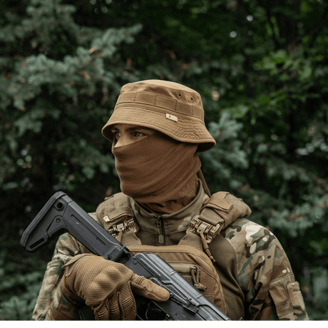 M-Tac Panamahat Gen. II Summer Flex camel nylon/elastaani kevyt ja NIJ-sertifiointi, galleria-asento 1