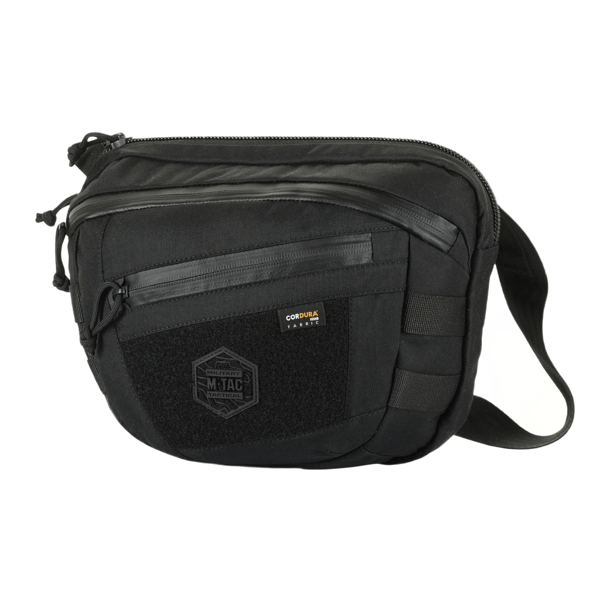 M-Tac Sphaera Hardsling Bag Large Elite med Velcro, kompakti laukku Cordura-materiaalista, säädettävällä olkahihnalla ja MOLLE-järjestelmällä.
