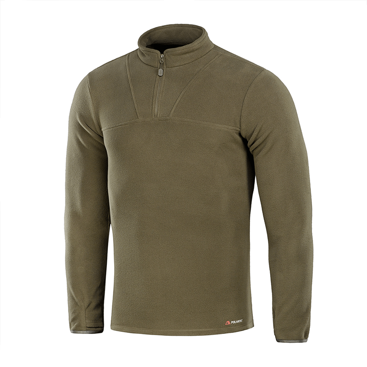 M-Tac Delta Polartec -fleece-takki vihreänä, Polartec® Micro Series -fleecestä.