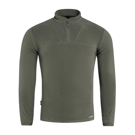M-Tac Delta Polartec fleece-takki oliivinvärinen, puolivetoketjulla ja hengittävällä, lämpimällä Polartec® Micro Series -fleecellä.