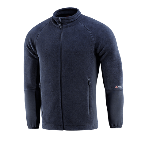 M-Tac Polartec Sport Fleecejakke mustana, sopii siirtymäkauteen ja kylmään säähän, valmistettu premium Polartec® 200 Series fleecestä